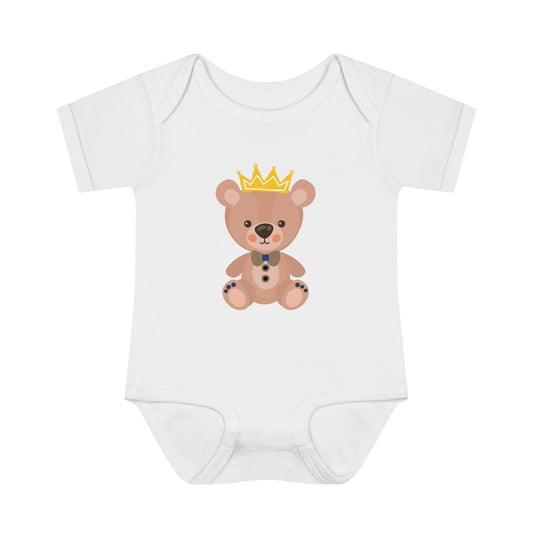 "Baby Bear" - Infant Baby Rib Bodysuit (6M-18M)