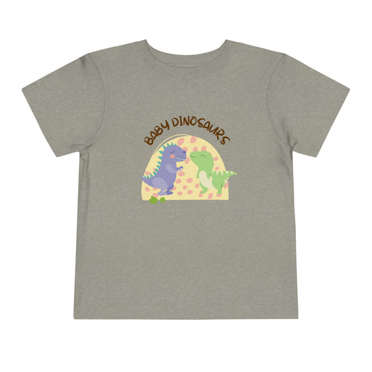 " Baby Dinosaurs" - Toddler Short Sleeve Tee ( For Kid)