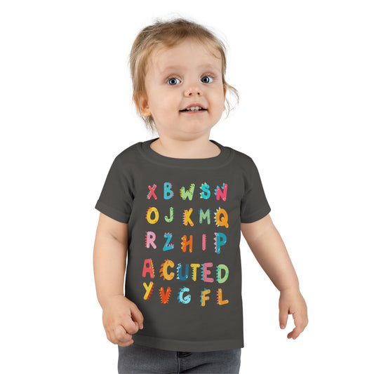 "Alphabet Dino" - Toddler T-shirt ( For kid: 2T-6T)